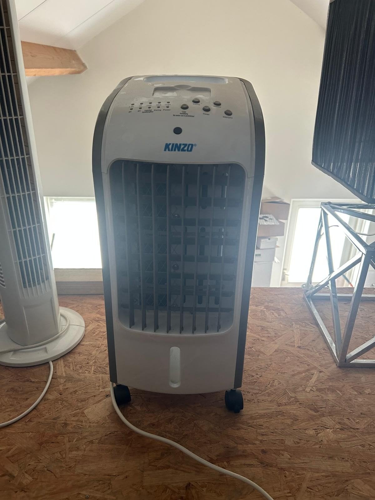 Kinzo Mobiele Airco - Compact en Efficiënt, Witgoed en Apparatuur, Airco's, Gebruikt, Mobiele airco, Minder dan 60 m³, 3 snelheden of meer