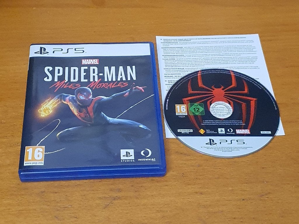 PS5 | Marvel Spider-Man Miles Morales | Spiderman, Spelcomputers en Games, Ophalen of Verzenden, Gebruikt