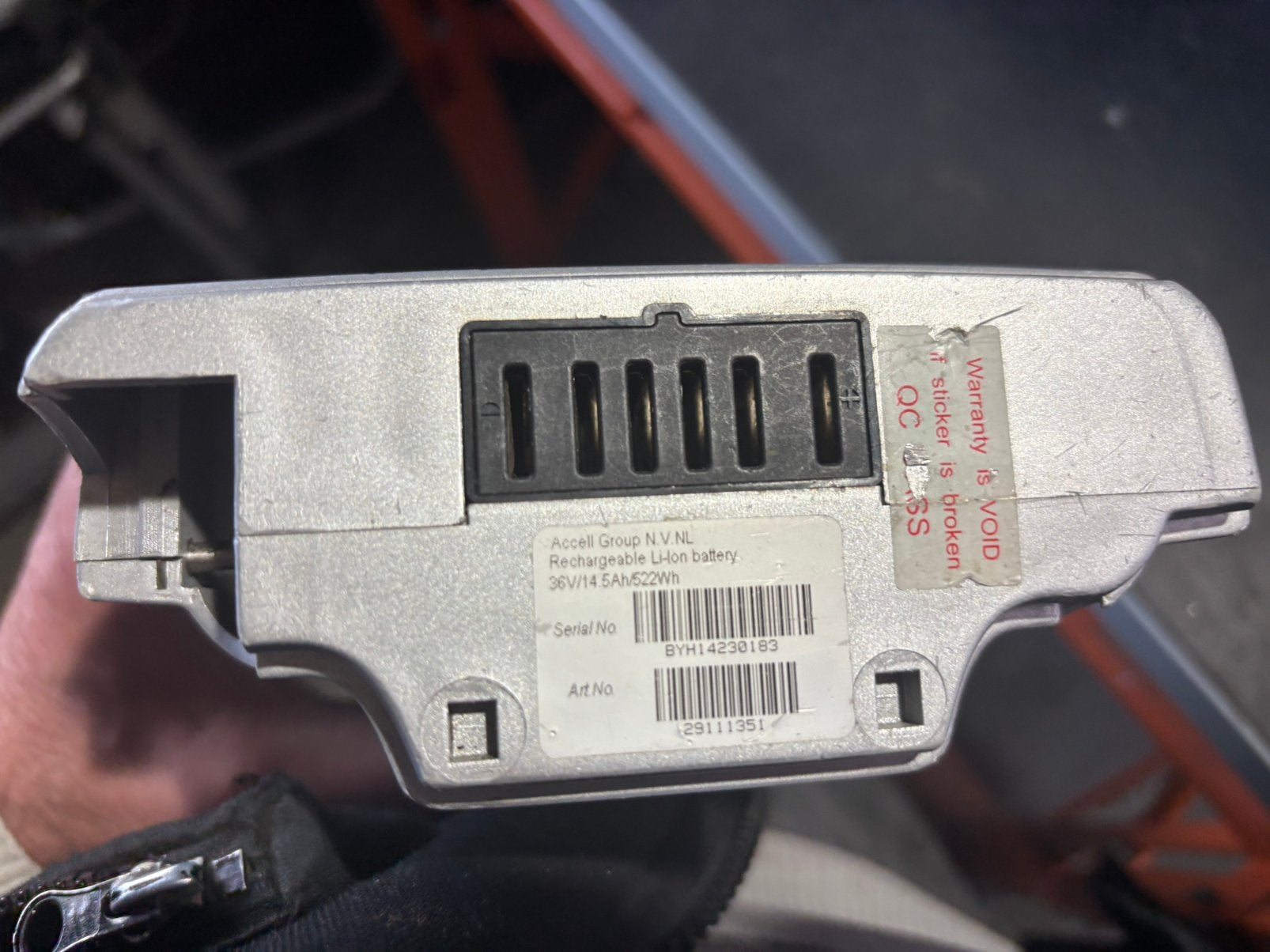 Accu e-bike, Ophalen of Verzenden, Gebruikt