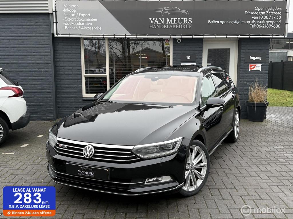 Volkswagen Passat Variant 2.0 BiTDI 4Motion Highline automaa, Auto's, Automaat, Gebruikt, 4 cilinders, Zwart