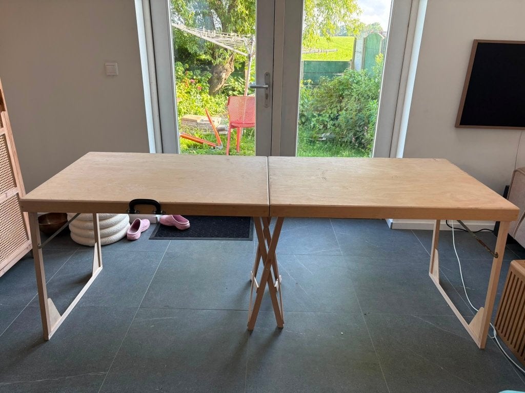 houten massagetafel, Ophalen, Gebruikt, Massagetafel