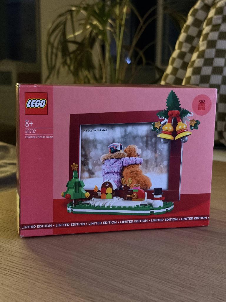 LEGO Christmas Picture Frame #40702 Limited Edition, Compleet, Overige thema's, Lego, Ophalen of Verzenden