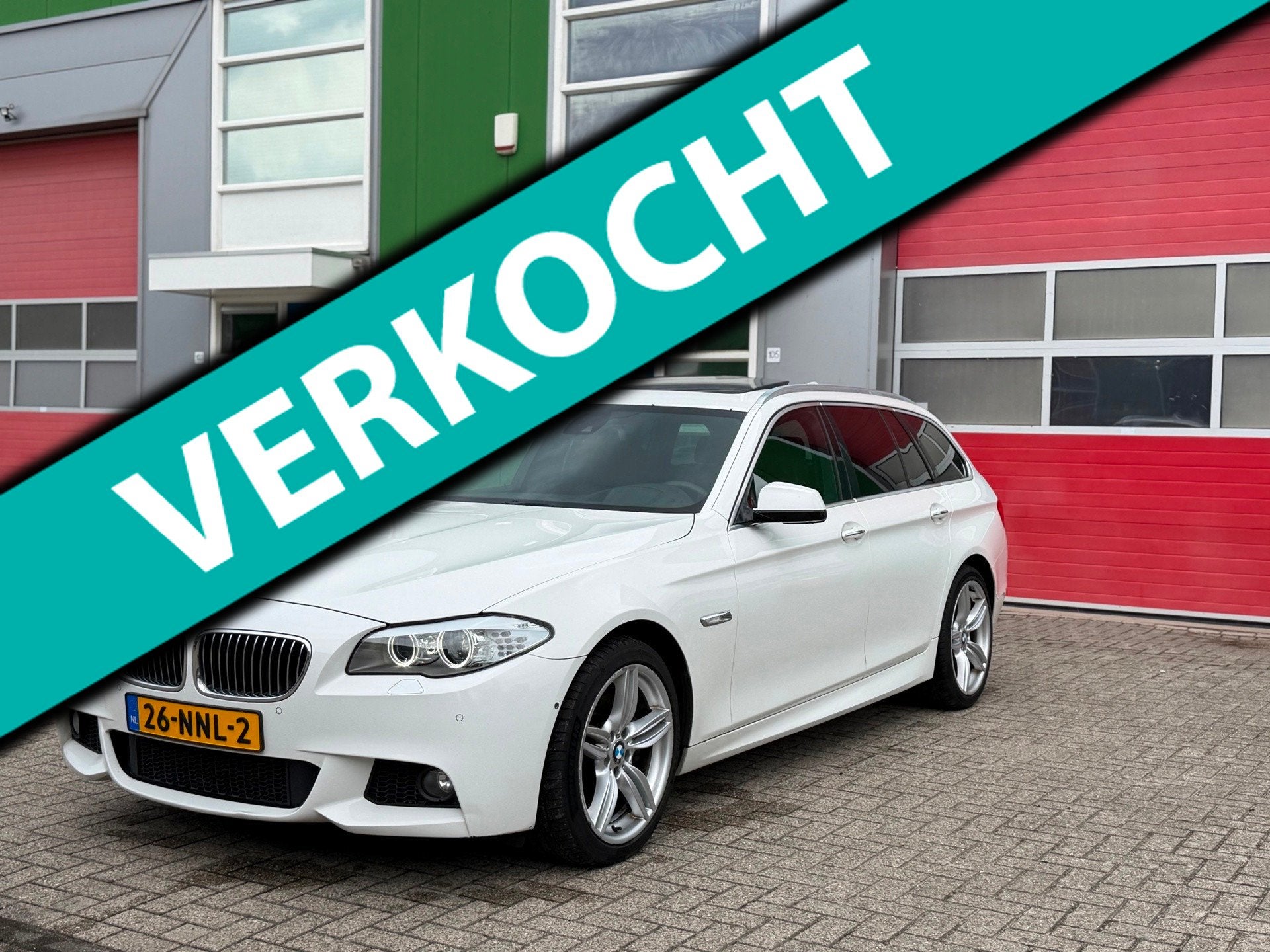 BMW 5-serie Touring 535d High M-Pakket Head-up Pano Camera, Auto's, Automaat, Euro 5, Achterwielaandrijving, Gebruikt