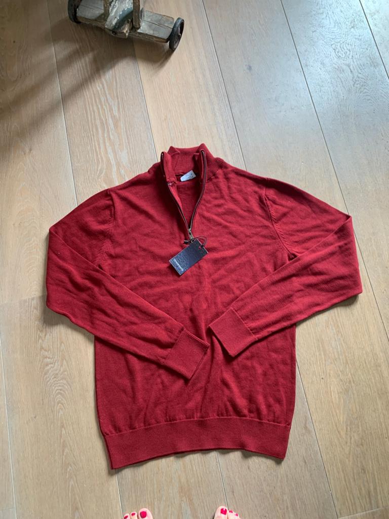 Truien maat s, Ophalen of Verzenden, Zo goed als nieuw, Rood, Overhemd