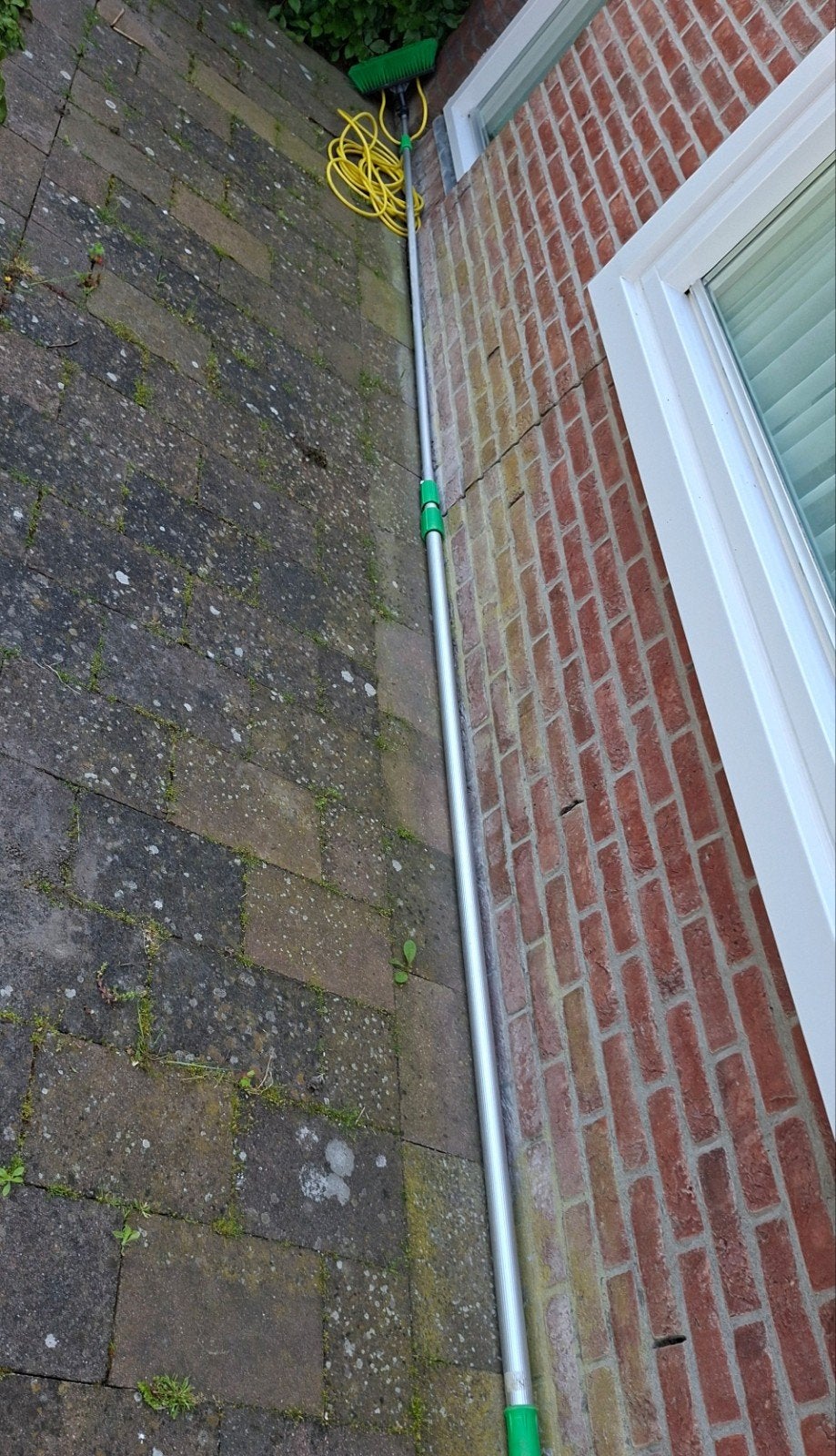 Unger nLite 10 meter telescoopsteel met borstel, Doe-het-zelf en Verbouw, Gereedschap | Handgereedschap, Gebruikt, Ophalen