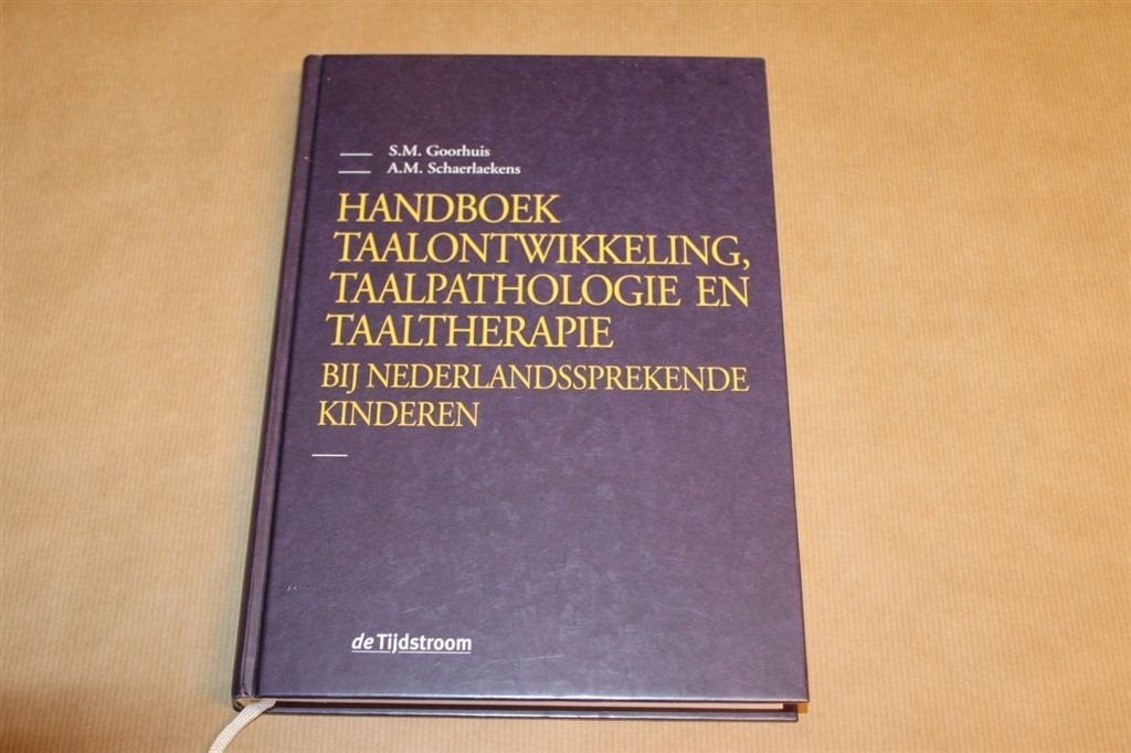 Handboek taalontwikkeling...Nederlands sprekende kinderen, Boeken, Ophalen of Verzenden, Alpha, Zo goed als nieuw, HBO