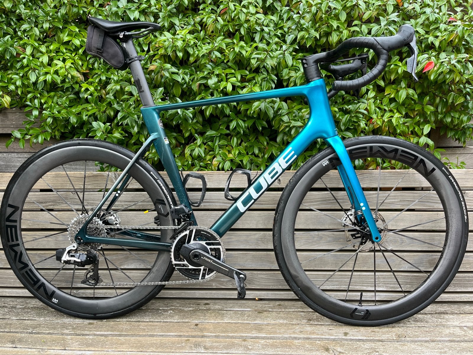 Cube Litening Air 60cm SRAM Red eTap AXS en carbon wielen, 28 inch, Carbon, Heren, Zo goed als nieuw