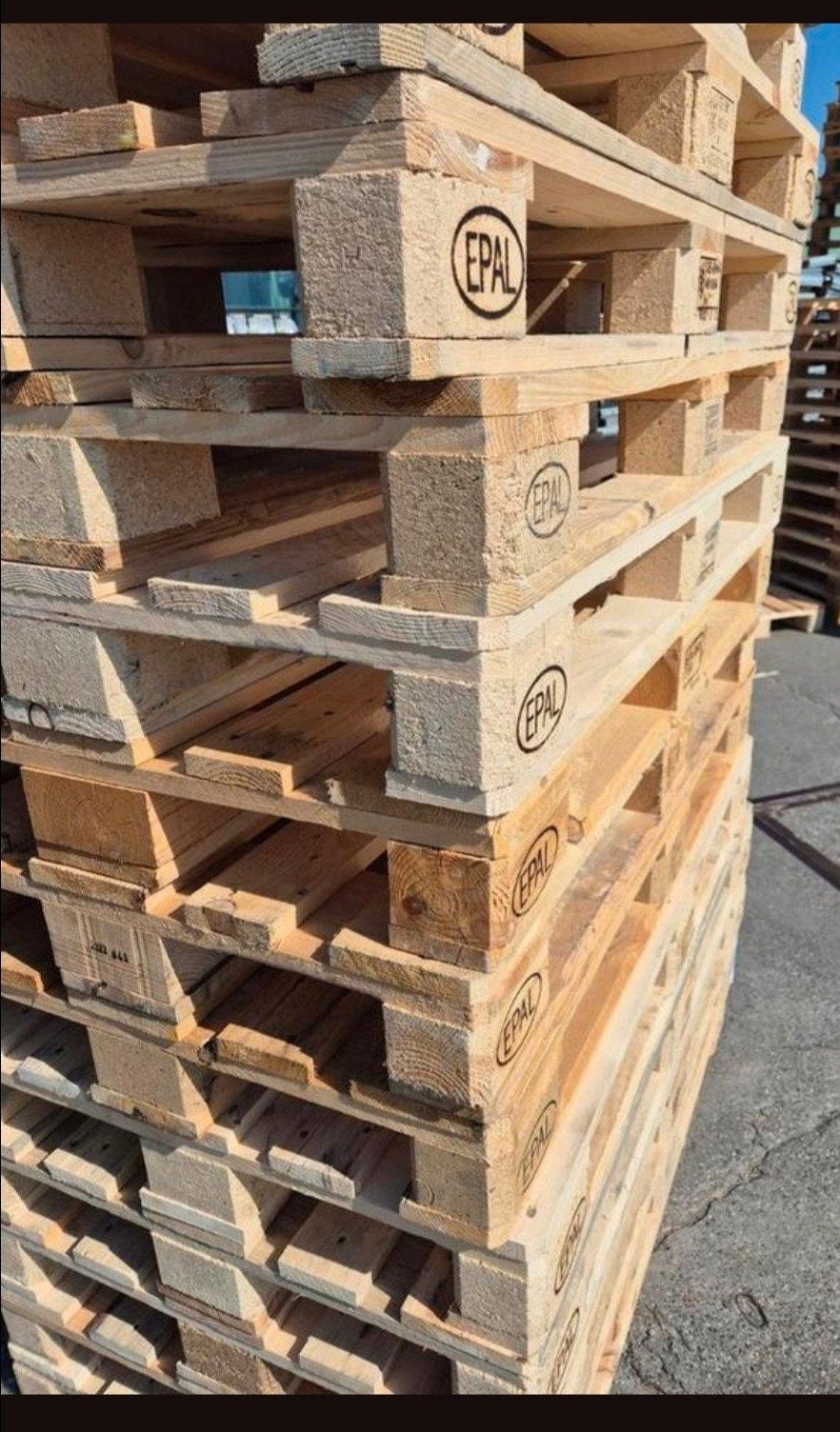 Nette Euro/meubel pallets. 80 x 120, Doe-het-zelf en Verbouw, Werkbanken, Ophalen, Zo goed als nieuw