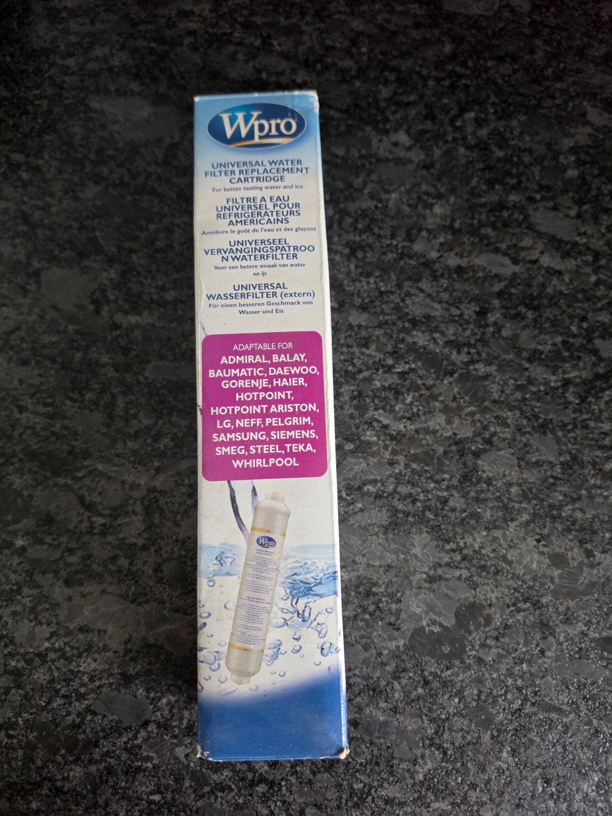Wpro Universeel Waterfilter voor Amerikaanse Koelkasten, Ophalen of Verzenden, Nieuw