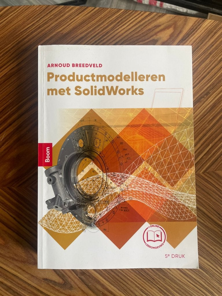 BOOM productmodelleren met Solidworks 5e druk, Ophalen of Verzenden, Beta, Zo goed als nieuw, HBO