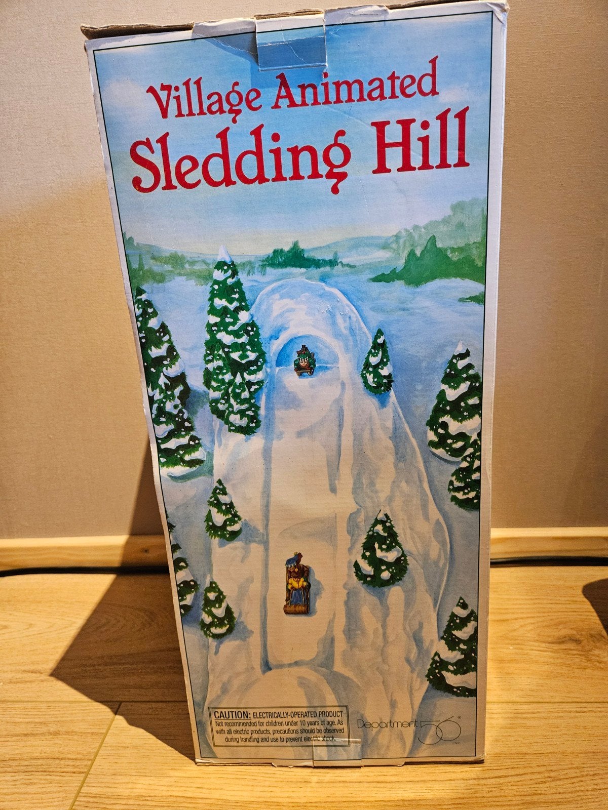 Department 56 Village Animated Sledding Hill, Diversen, Kerst, Ophalen of Verzenden, Zo goed als nieuw