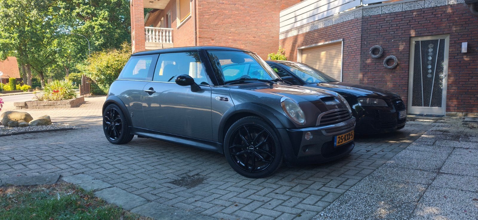 Mini Cooper s r53 2004 Grijs NIEUWE FOTO'S &PRIJS!, Voorwielaandrijving, Leder en Stof, 163 pk, Particulier