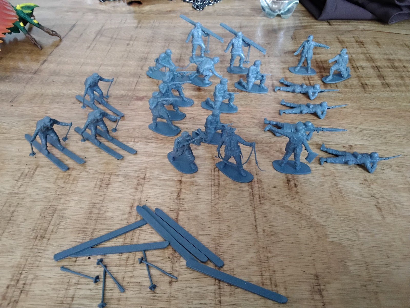 Airfix 1:32 Duitse bergsoldaten, 22 stuks + accessoires, Verzamelen, Ophalen of Verzenden