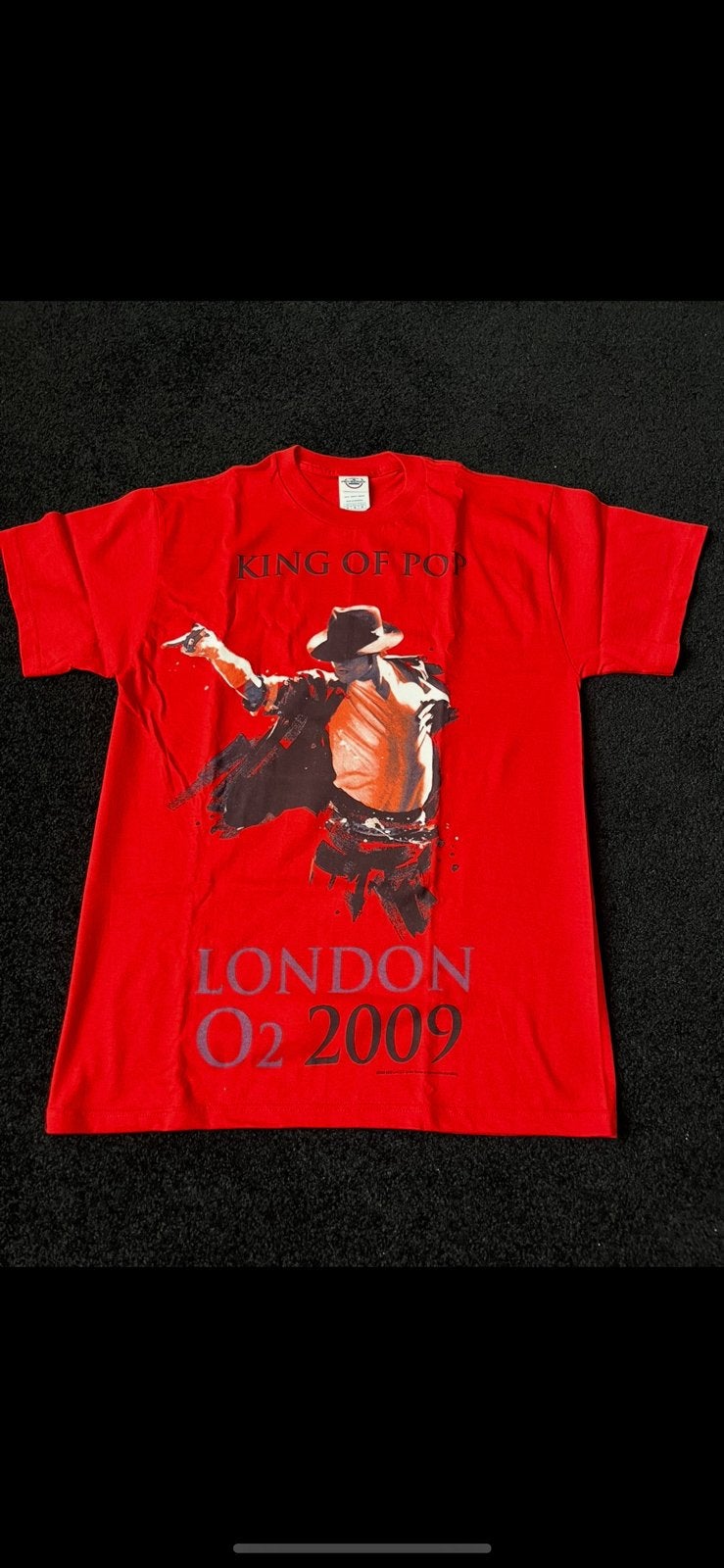 T-Shirt Michael Jackson London O2, Ophalen of Verzenden, Nieuw, Kleding