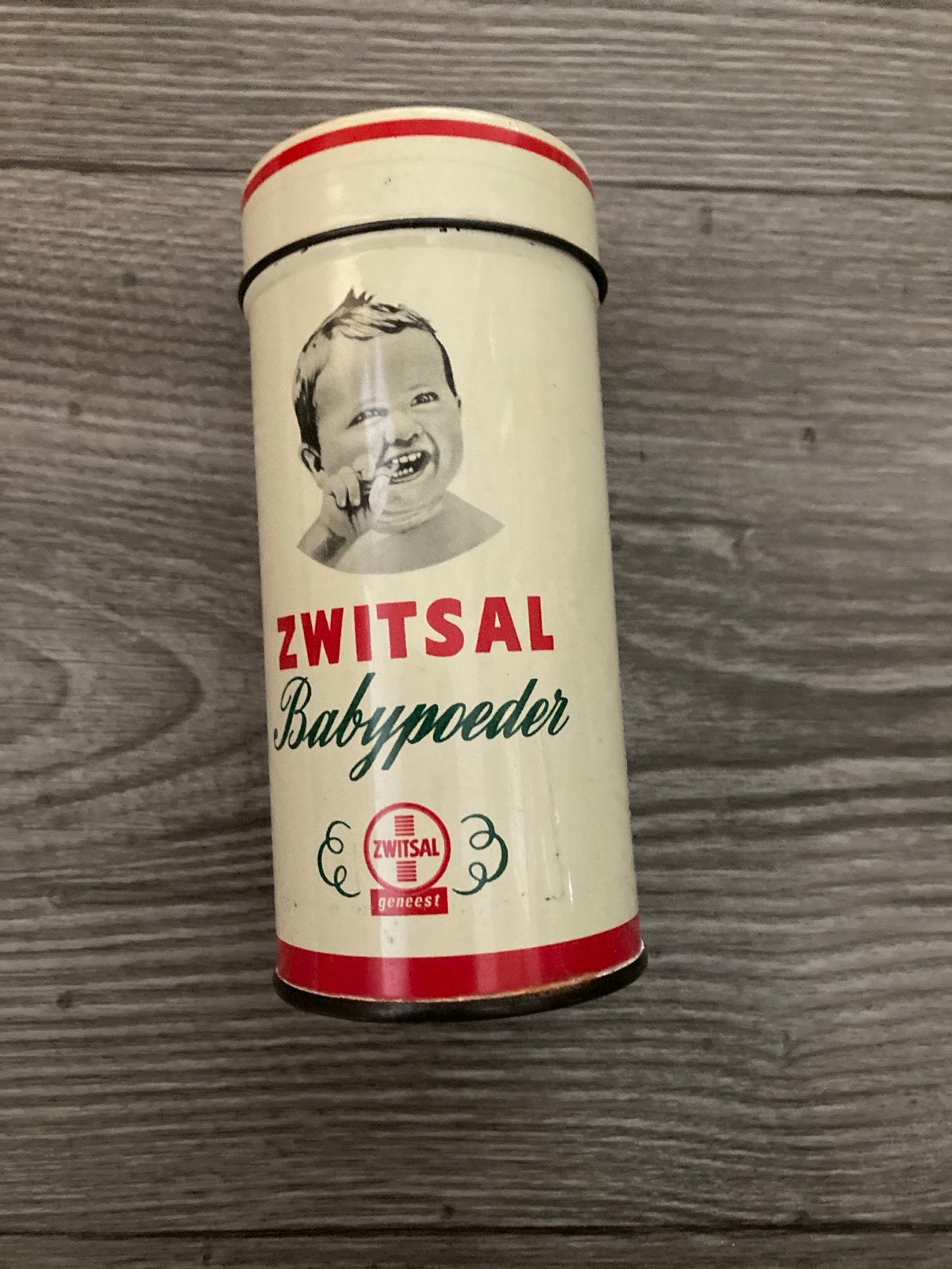 Vintage Zwitsal Babypoeder Blik - Zeldzaam Verzamelobject, Ophalen