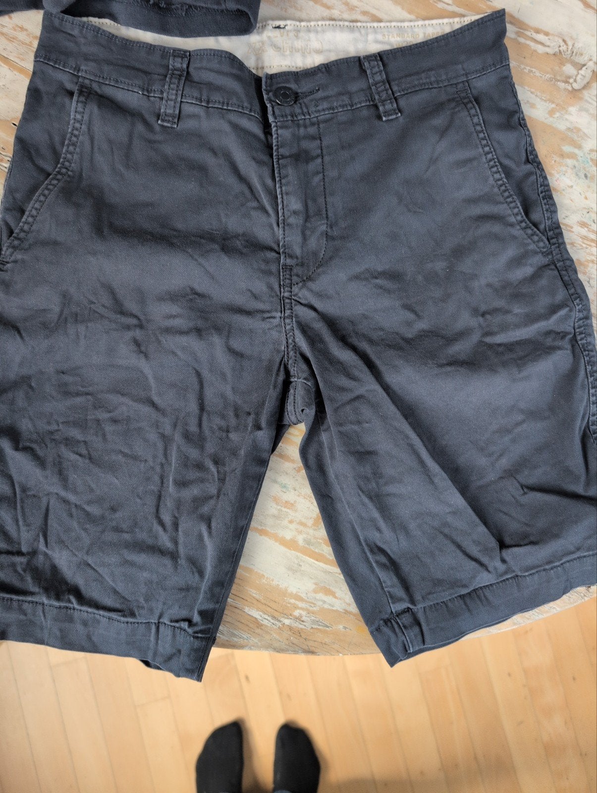 Levi's XX Chino Standard Taper Shorts W28, Levi's, Blauw, Ophalen of Verzenden, Zo goed als nieuw
