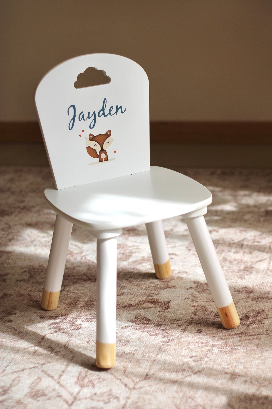 Stoeltje met persoonlijke beschildering, Kinderen en Baby's, Kinderkamer | Tafels en Stoelen, Ophalen of Verzenden, Nieuw, Stoel(en)