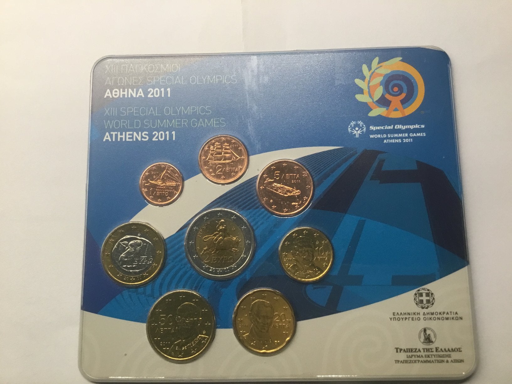 SET GRIEKENLAND BU 2011, Postzegels en Munten, Munten | Europa | Euromunten, Ophalen of Verzenden, Griekenland, Overige waardes