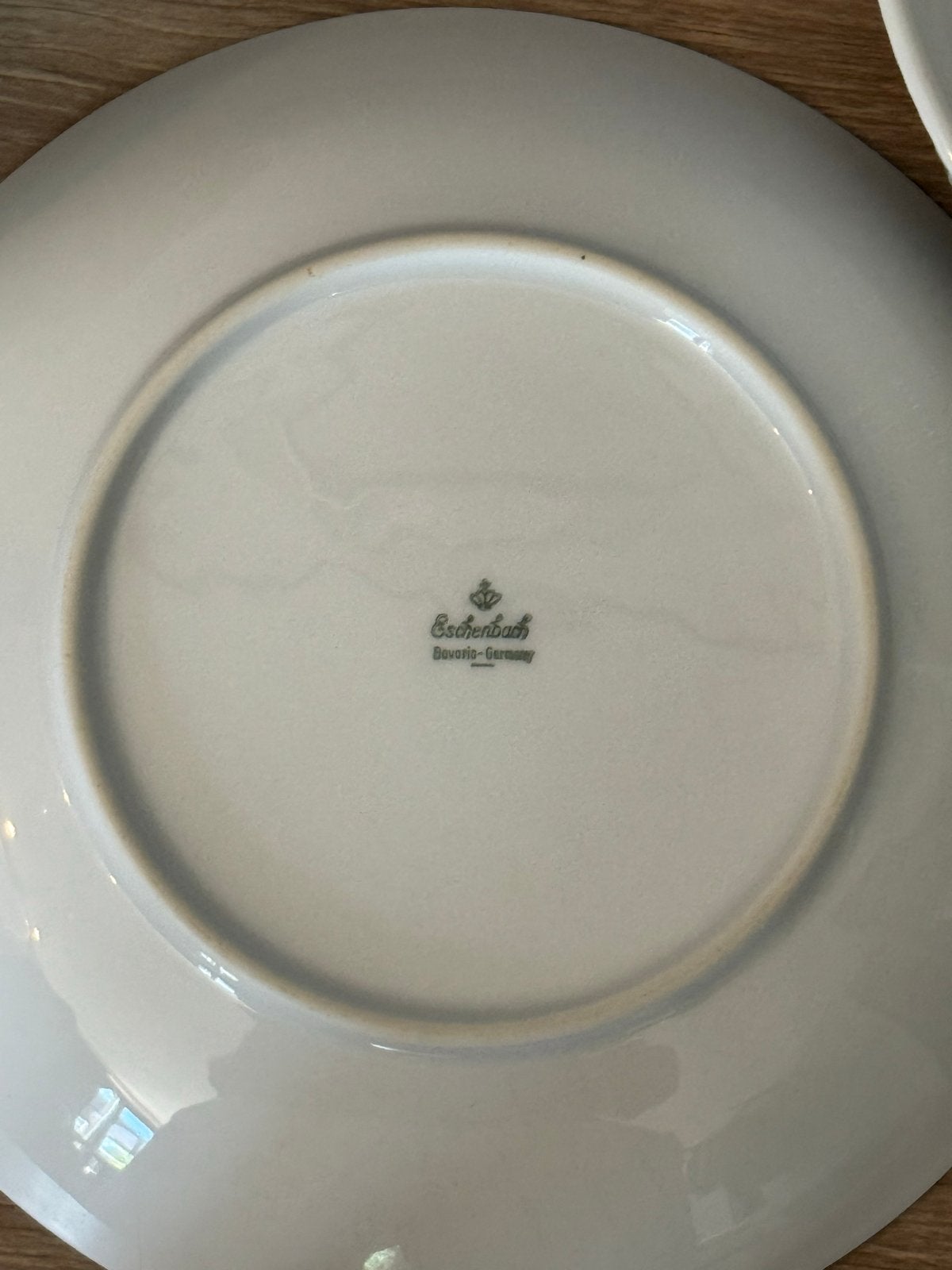 Eschenbach Bavaria-Germany servies: 4 borden en 1 kom, Overige merken, Ophalen of Verzenden, Zo goed als nieuw, Bord(en)