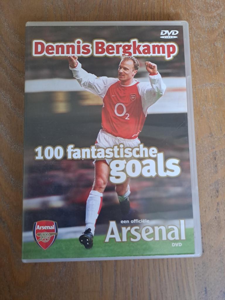 Dennis Bergkamp - 100 fantastische goals DVD, Voetbal, Alle leeftijden, Ophalen of Verzenden, Zo goed als nieuw