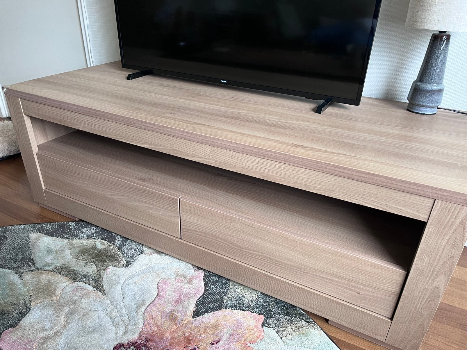 tv meubel acasiakleur, Ophalen, 100 tot 150 cm, Zo goed als nieuw, Minder dan 100 cm