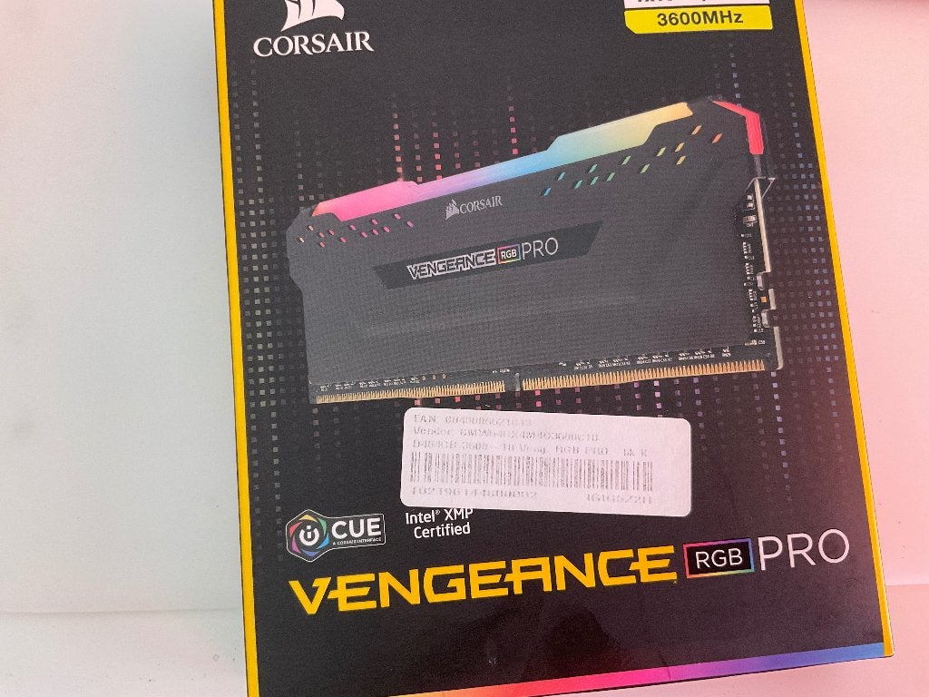 Vengeance rgb PRO 2x16gb DDR4 3600MHZ
