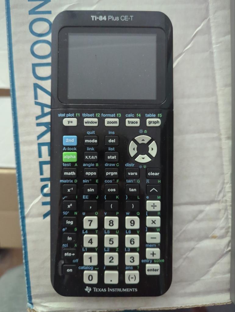 TI-84 plus CE-T, Ophalen of Verzenden