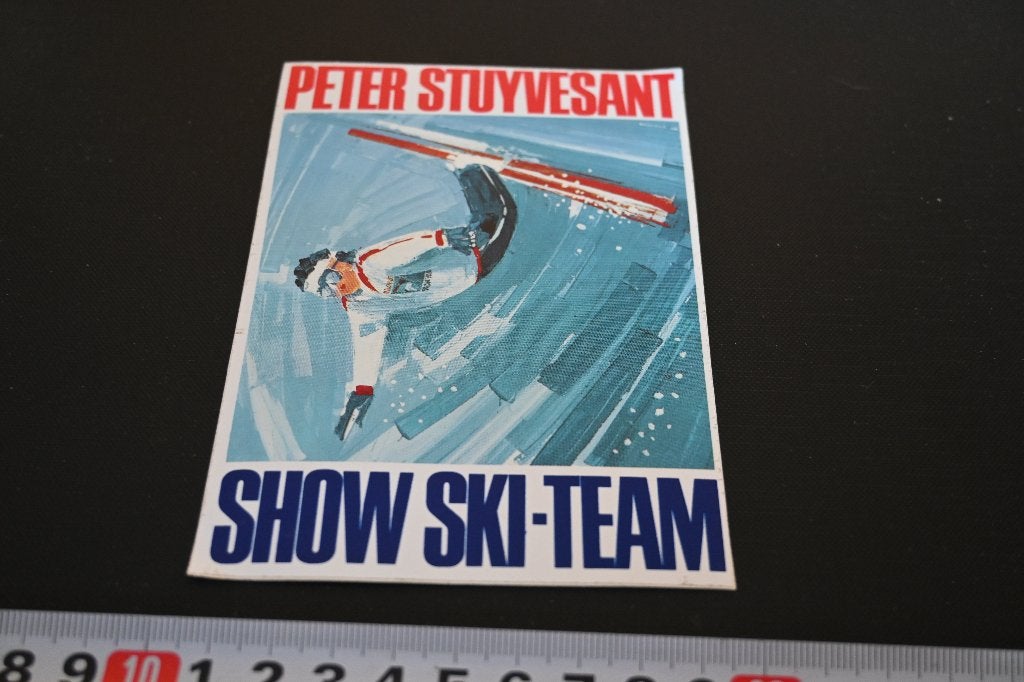 sticker PETER STUYVESANT Show Ski - Team  BW1053 *, Ophalen of Verzenden, Zo goed als nieuw