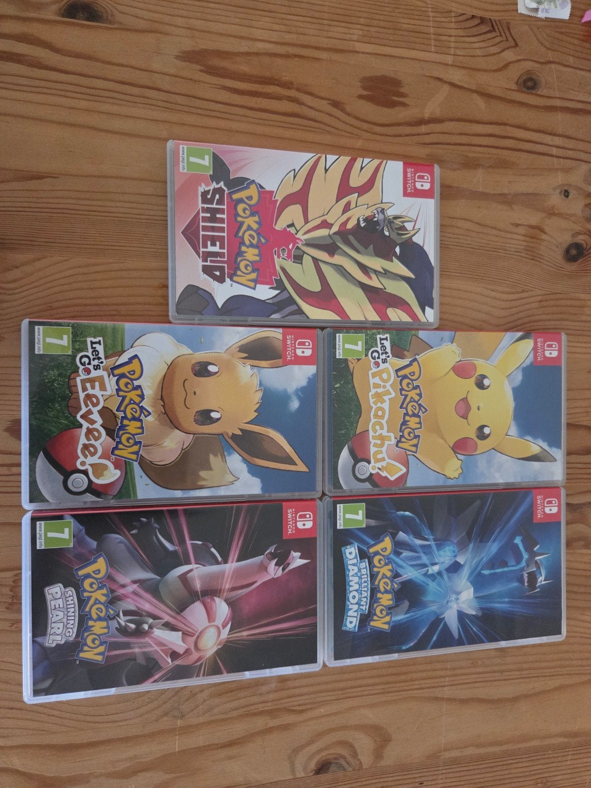 Pokemon spellen Nintendo switch, Ophalen of Verzenden, Zo goed als nieuw