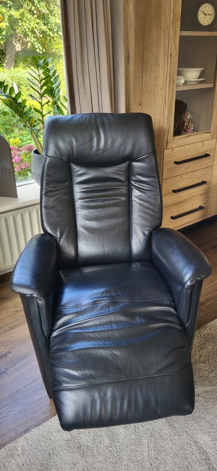 electrische relaxstoel, Ophalen, Gebruikt