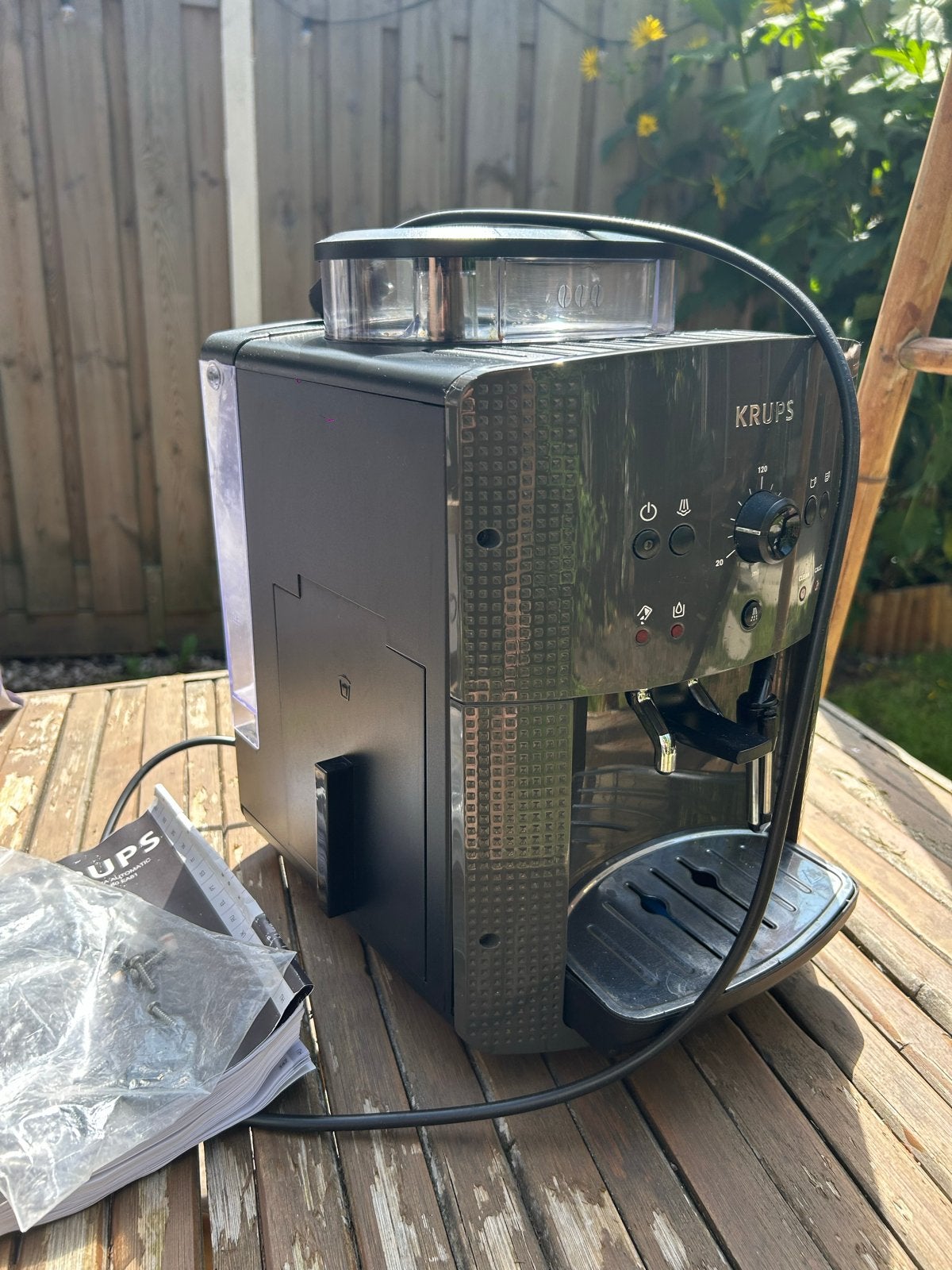 Krups Koffiemachine - Defect, voor de handige klusser, Ophalen of Verzenden, Niet werkend, Koffiemachine, Koffiebonen