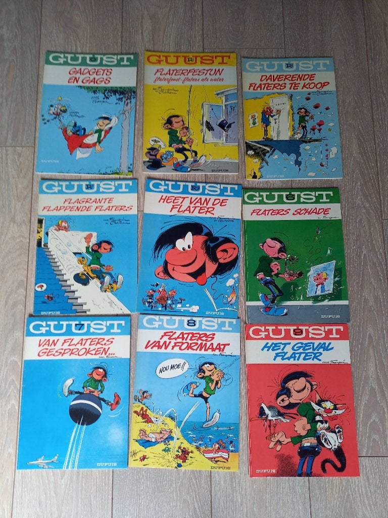 Guust Flater ( 15 st. ), Gelezen, Europa, Ophalen of Verzenden, Meerdere comics