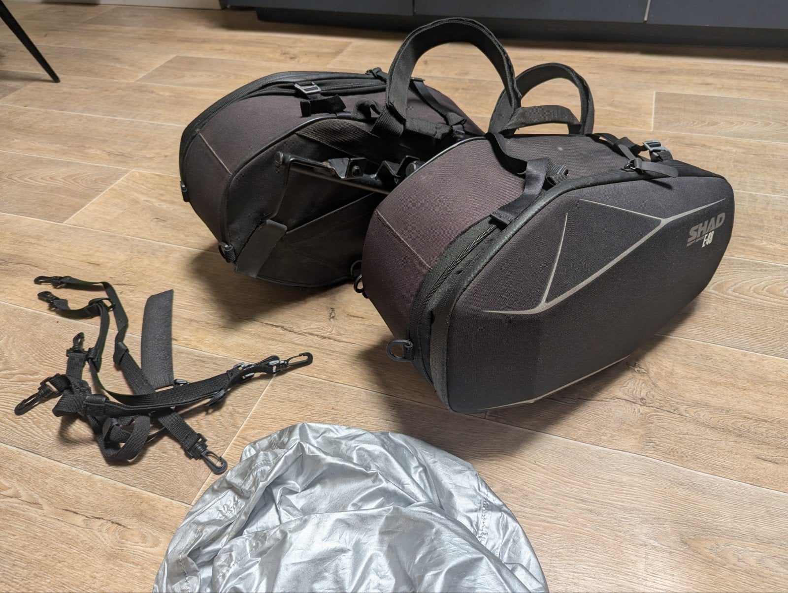 Shad E48 Soft Zadeltassen Zijkoffers incl Beugels Vulcan S, Motoren, Ophalen, Zo goed als nieuw
