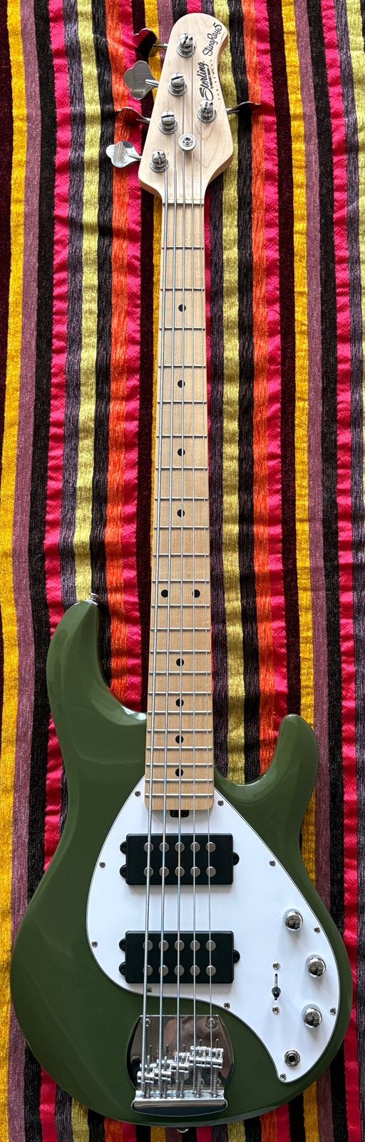 Sterling by Music Man Stingray Stingray5, Ophalen of Verzenden, Zo goed als nieuw, Elektrisch, 5-snarig