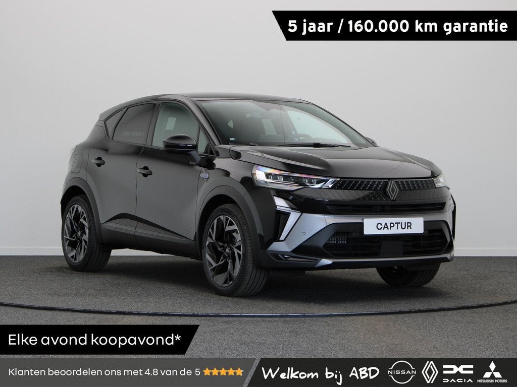 Renault Captur E-Tech full hybrid 160pk esprit Alpine | Vijf, Auto's, Renault, Bedrijf, Te koop, Captur, 360° camera, ABS, Achteruitrijcamera