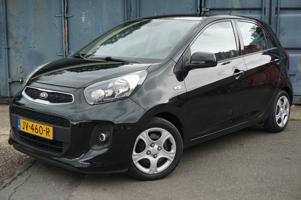 Kia Picanto 1.0 CVVT EconomyPlusLine | Airco | Mistlampen |, Auto's, Voorwielaandrijving, Stof, Gebruikt, Euro 6