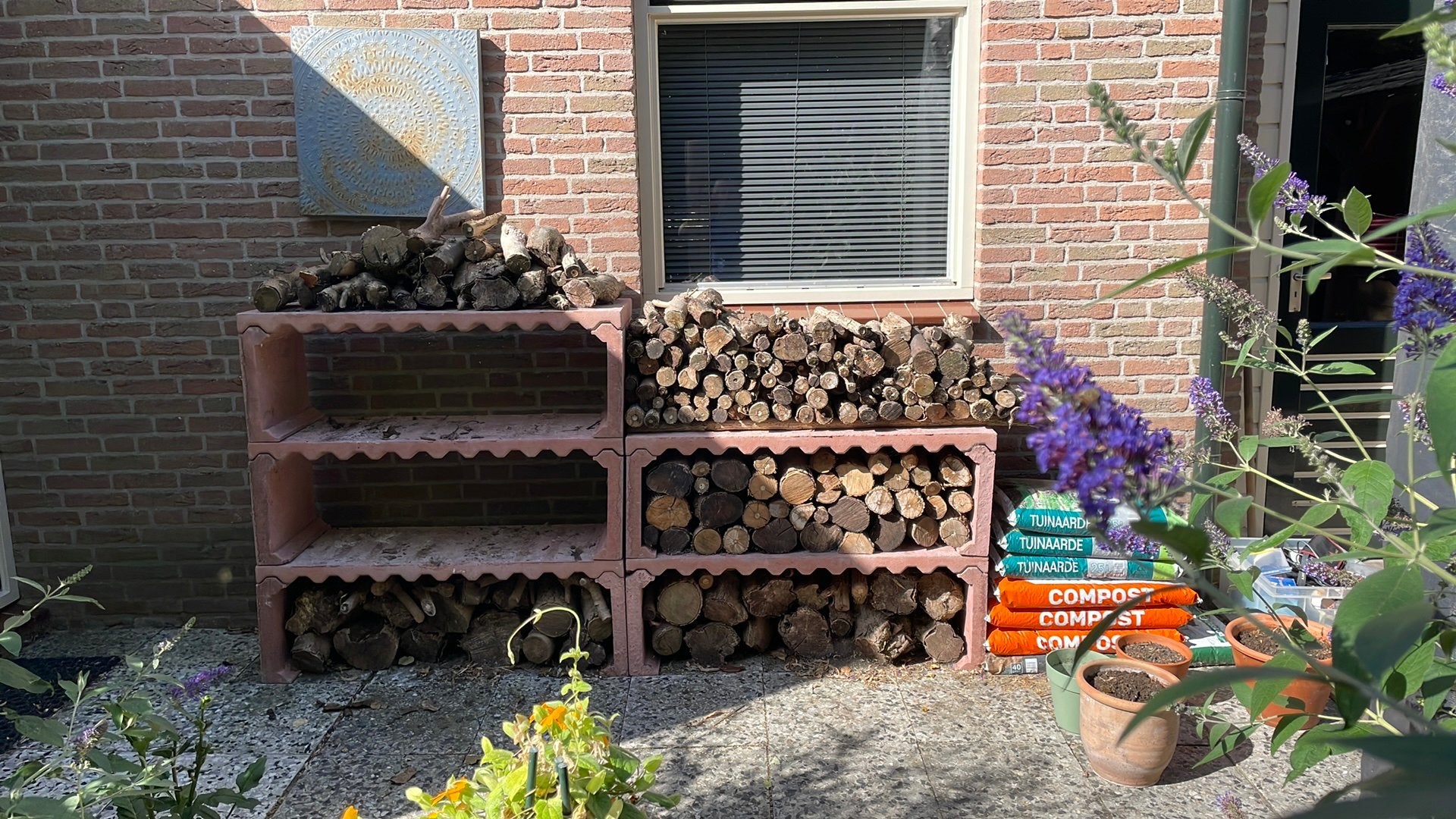Wijnrekken, Ophalen, Zo goed als nieuw, Overige materialen, 25 flessen of meer