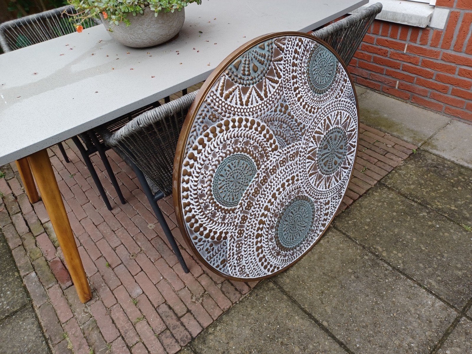 Wanddecoratie, Huis en Inrichting, Ophalen, Wit