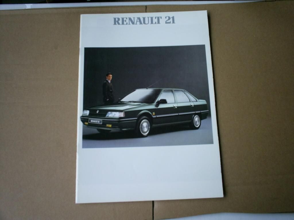 Renault 21 [ 12 / 1989 ] 36 pag., Verzenden, Zo goed als nieuw, Renault