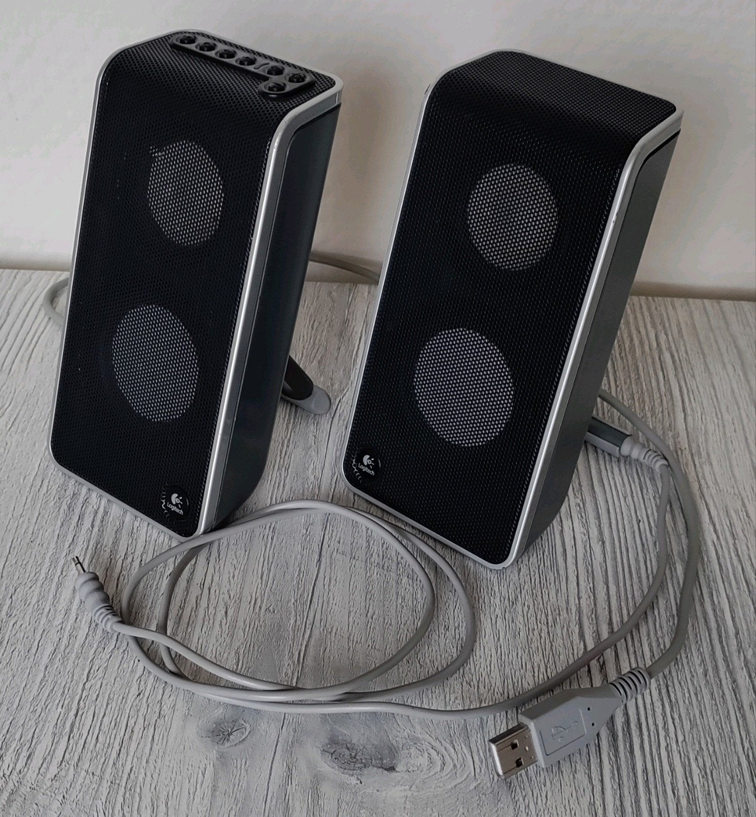 Logitech Z120 Compacte Stereo USB-Aangedreven Speakers, Computers en Software, Ophalen of Verzenden, Zo goed als nieuw, Audiokanaal 2