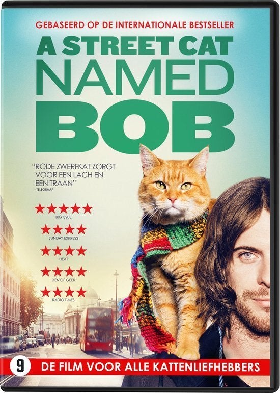 A Street Cat Named Bob (2016), Vanaf 9 jaar, Ophalen of Verzenden, Zo goed als nieuw, Romantische komedie