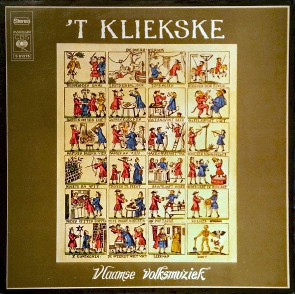 LP - 't Kliekske - Vlaamse Volksmuziek, LP, Ophalen of Verzenden, Zo goed als nieuw, Streekmuziek