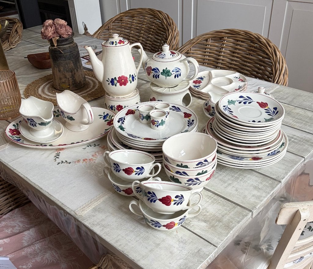 Boerenbont servies, Huis en Inrichting, Keuken | Servies, Ophalen, Overige merken, Zo goed als nieuw, Overige stijlen