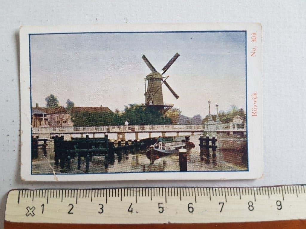 Chromo Honig's Maizena Molen Rijswijk, Ophalen of Verzenden, 1920 tot 1940, Ongelopen, Zuid-Holland