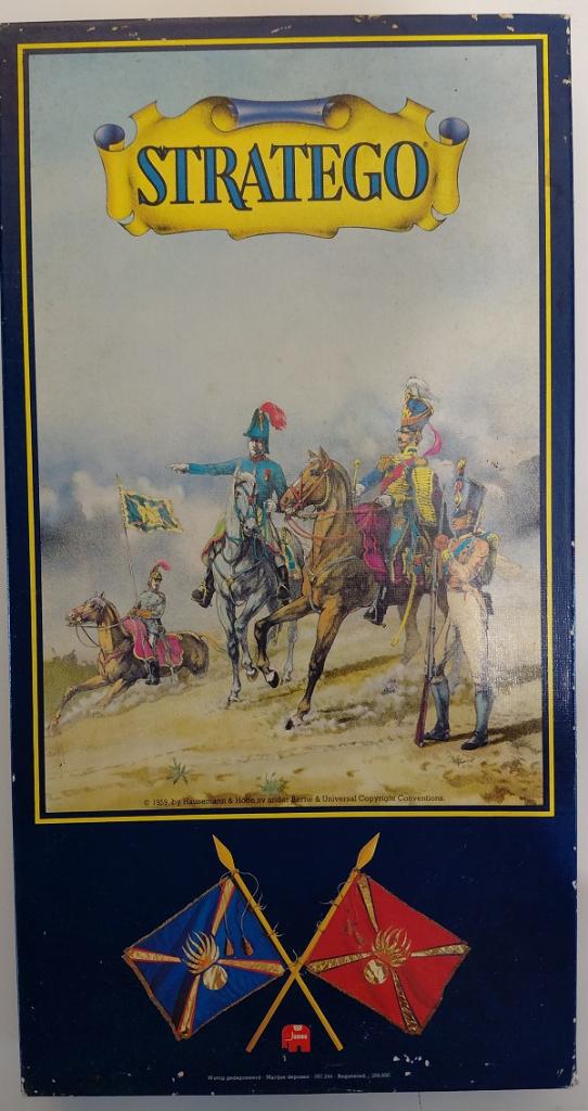 Stratego blauwe doos, Een of twee spelers, Ophalen of Verzenden, Gebruikt, Jumbo