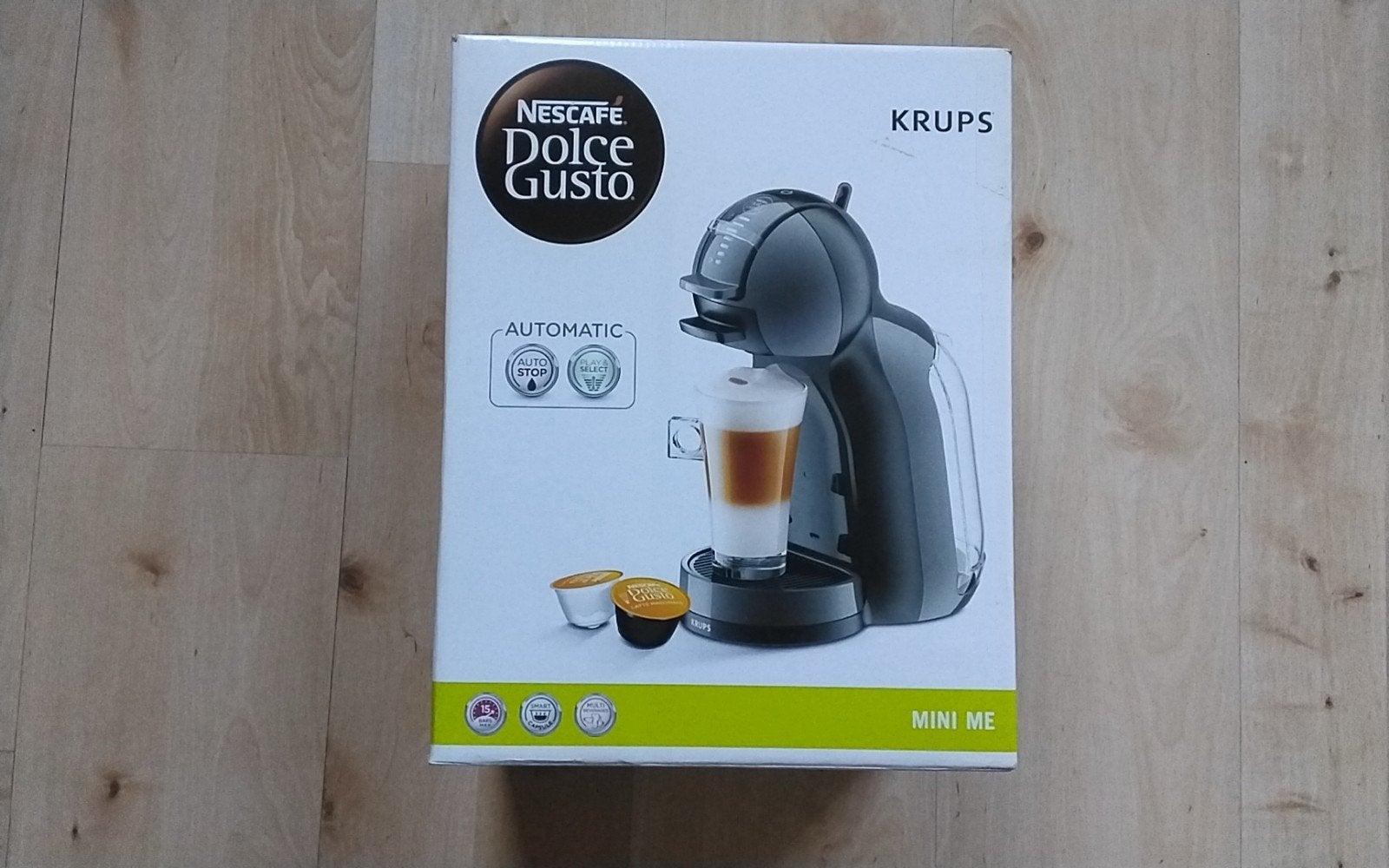 Nieuw in doos Krups Nescafé Dolce Gusto Mini Me, Ophalen, Koffiepads en cups, 2 tot 4 kopjes, Koffiemachine