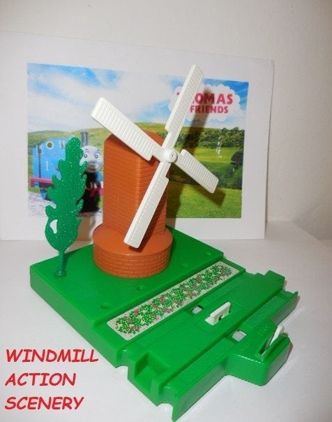 Trackmaster Thomas de Trein, Windmill Action Scenery, Ophalen of Verzenden, Gebruikt