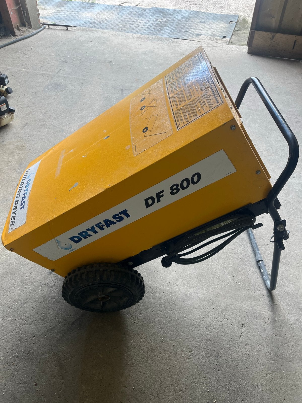 Dryfast DF 800 Bouwdroger - ontvochtiger, Ophalen, Gebruikt