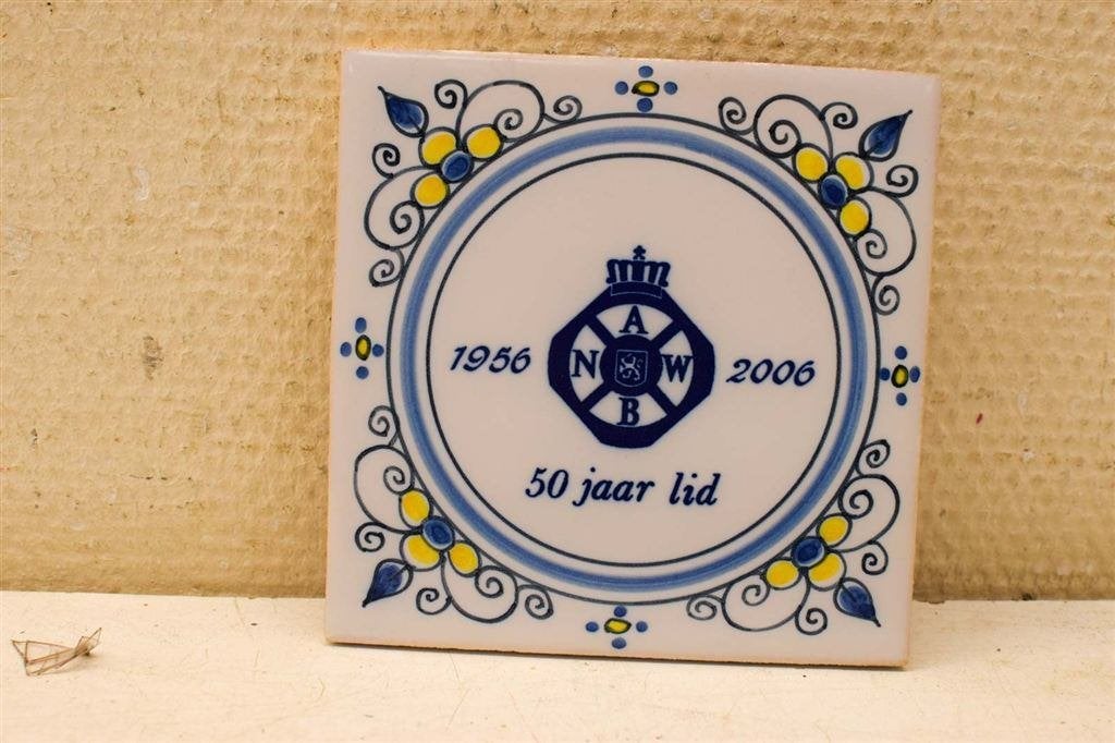 ANWB wandtegeltje 45832, Ophalen of Verzenden, Gebruikt