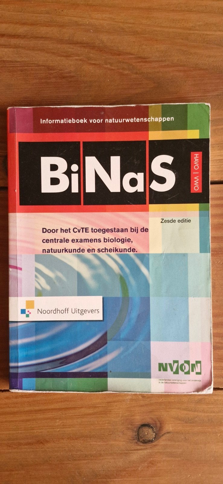 BiNaS 6e editie - Informatieboek natuurwetenschappen, Gelezen, Noordhoff Uitgevers, Beta, HBO